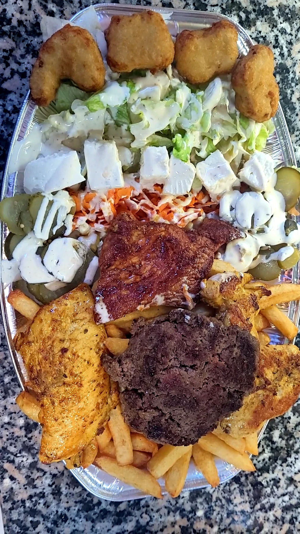 Assiette maison
