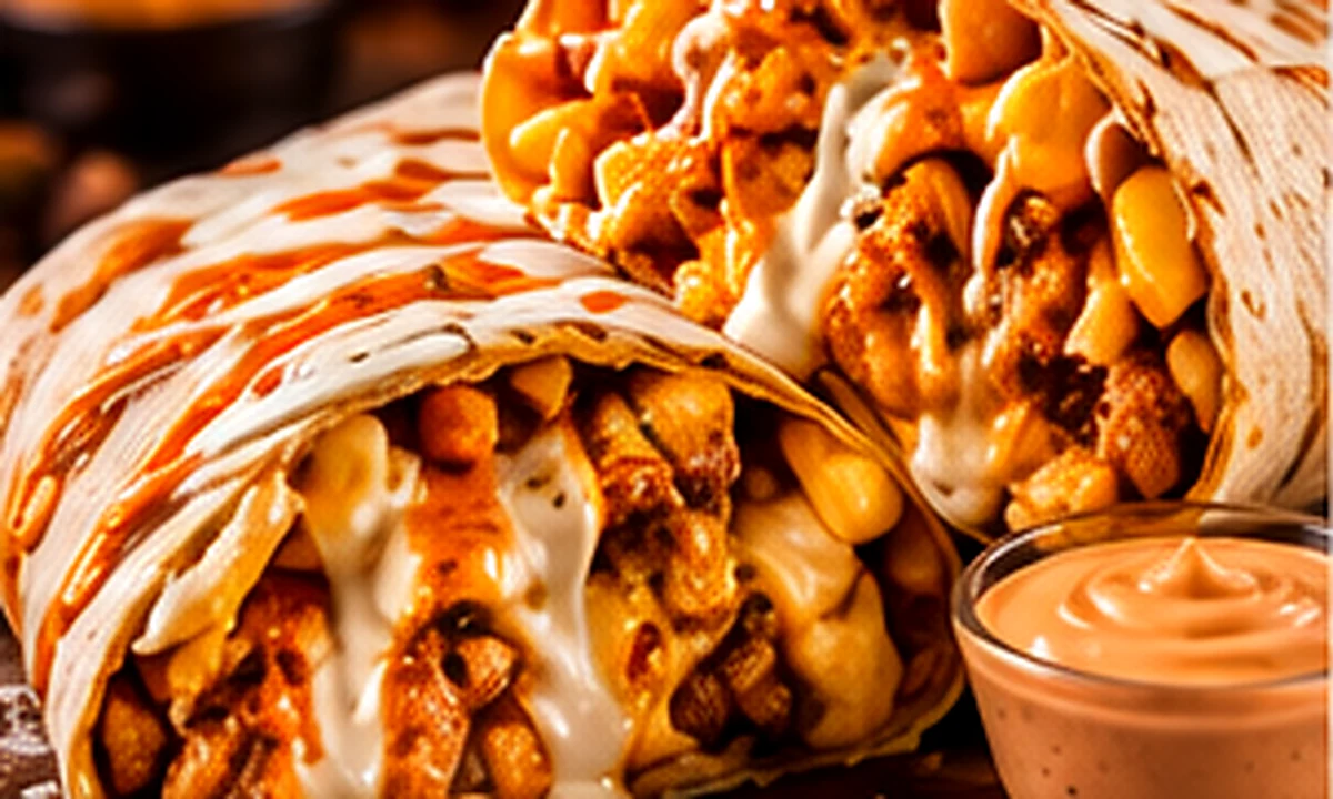 Tacos + frites + sauce